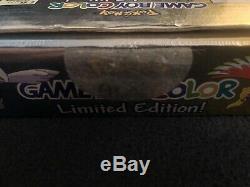 Nintendo Gameboy Couleur Pokemon Gold Silver Limited Nouveauavec Autre Box Authentique