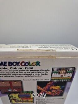 Nintendo Gameboy Couleur Raisin Boxed En Bon État Game Boy