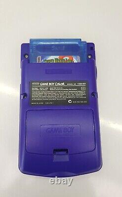 Nintendo Gameboy Couleur Raisin Q5 Osd XL Ips Affichage Couleur