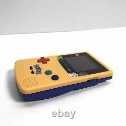 Nintendo Gameboy Couleur Rétro-éclairé Ips Écran LCD Mod Personnalisé Pokémon Edition