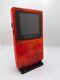 Nintendo Gameboy Couleur Rouge Clair, Écran Ips Q5, Recharge Sans Fil Cleanjuice