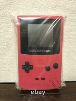 Nintendo Gameboy Couleur Rouge Rare Nouveau