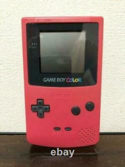 Nintendo Gameboy Couleur Rouge Rare Nouveau
