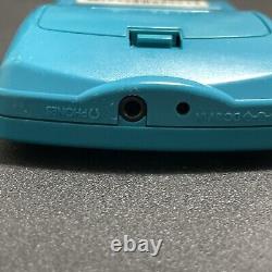 Nintendo Gameboy Couleur Teal Blue (cgb-001) Console De Poche Pour Adultes