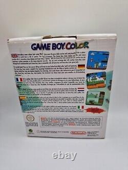 Nintendo Gameboy Couleur Teal Boxed Et Complete Grande Condition