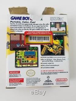 Nintendo Gameboy Couleur Tommy Hilfiger Edition Spéciale Jaune