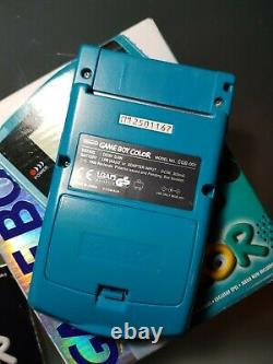 Nintendo Gameboy Couleur Türkis Konsole Ovp Game Boy