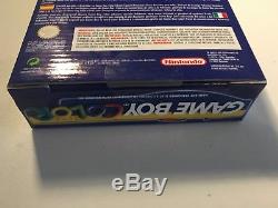 Nintendo Gameboy Game Boy Couleur Pokemon Pikachu Console Rare Boxed Scellé Nouveau