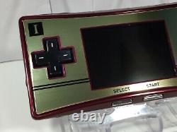 Nintendo Gameboy Game Boy Micro Famicom Couleur Nes Console 20ème Anniversaire 3 Box