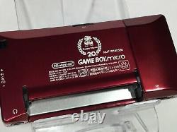 Nintendo Gameboy Game Boy Micro Famicom Couleur Nes Console 20ème Anniversaire 3 Box