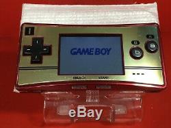 Nintendo Gameboy Game Boy Micro Famicom Couleur Nes Console 20ème Anniversaire Box 5