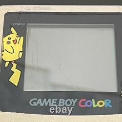 Nintendo Gameboy Gbc Couleur Pokemon Center Edition Limitée Couleur Or