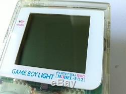 Nintendo Gameboy Light Famitsu 500 Limitée Couleur Claire Console Modèle-f02-x6