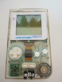 Nintendo Gameboy Lumière 500 Limitée Famitsu Clear Color Console Model-f02 Rétro