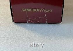 Nintendo Gameboy Micro 20th Anniversary Edition Famicom Color Retro Game Utilisé