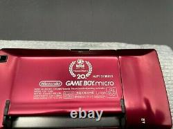 Nintendo Gameboy Micro 20th Anniversary Edition Famicom Couleur Boxed Utilisé