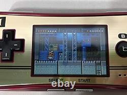 Nintendo Gameboy Micro 20th Anniversary Edition Famicom Couleur Japon Utilisé