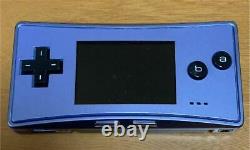 Nintendo Gameboy Micro Blue Couleur De L'importation De Japan