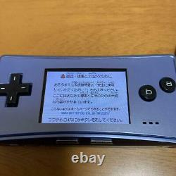 Nintendo Gameboy Micro Blue Couleur De L'importation De Japan