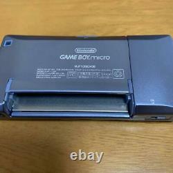 Nintendo Gameboy Micro Blue Couleur De L'importation De Japan