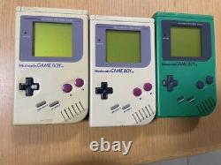 Nintendo Gameboy Pocket Lot 3 Gameboy Lot 3 Couleur Aléatoire Set Console De Pourriel