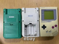 Nintendo Gameboy Pocket Lot 3 Gameboy Lot 3 Couleur Aléatoire Set Console De Pourriel