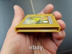 Nintendo Gameboy Version Or Pokemon Or Boîte PAL Complète En Bon État