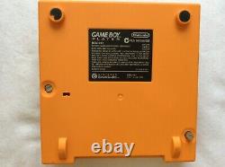 Nintendo Gamecube Orange Game Boy Player Controller Dol-001avecmario Party 4