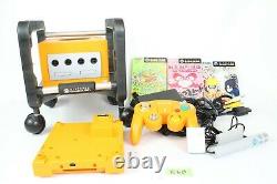 Nintendo Gc Jeu Cube Jeu Garçon Joueur Console Doux Orange Testé Japon De Travail