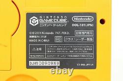 Nintendo Gc Jeu Cube Jeu Garçon Joueur Console Doux Orange Testé Japon De Travail