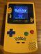 Nintendo Ips Game Boy Color Édition Pikachu Pokémon Avec Pochette Vintage