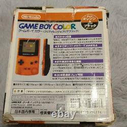 Nintendo Jeu Boy Couleur Effacer Orange Daiei Hawks Édition Limitée