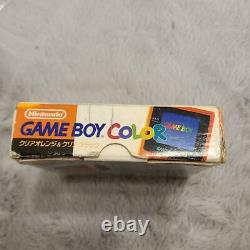 Nintendo Jeu Boy Couleur Effacer Orange Daiei Hawks Édition Limitée