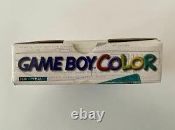 Nintendo Jeu Boy Couleur Gbc Console Teal Boxed