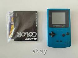 Nintendo Jeu Boy Couleur Gbc Console Teal Boxed