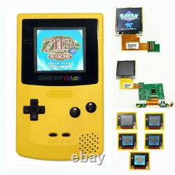 Nintendo Jeu Boy Couleur Gbc Rétroéclairage Rétroéclairé Jaune De Dandelion