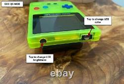 Nintendo Jeu Boy Couleur Gbc Système Rétroéclairage Rétro-éclairé Tft Pokemon