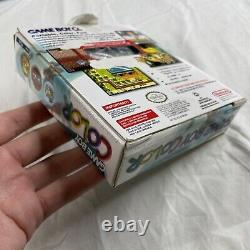 Nintendo Jeu Boy Couleur Teal Console Boîte Complète Cib Avec Inserts Testés