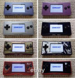 Nintendo Jeu Boy Micro Console Utilisé Choix Couleur Gba Japon