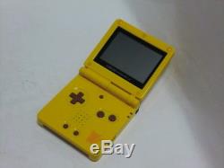 Nintendo Jeu Garçon Advance Sp Console Pokemon Centre Pikachu Limited Couleur