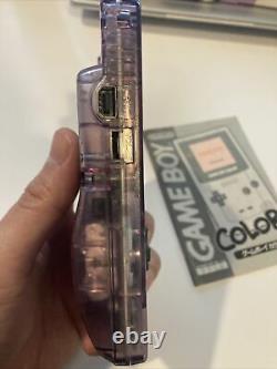 Nintendo Jeu Garçon Couleur Console Portable Atomic Purple Avec Box Japonais Ver