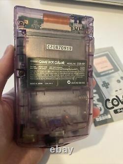 Nintendo Jeu Garçon Couleur Console Portable Atomic Purple Avec Box Japonais Ver