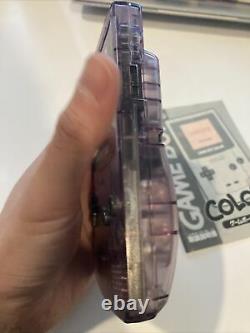 Nintendo Jeu Garçon Couleur Console Portable Atomic Purple Avec Box Japonais Ver