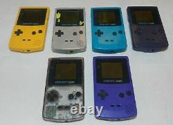 Nintendo Jeu Garçon Couleur Gbc Système Console Cgb-001 Vous Choisissez La Couleur! Pokémon