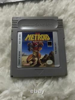 Nintendo Jeu Garçon Couleur Jaune Grande Condition Fonctionne! Plus Metroid