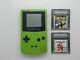 Nintendo Jeu Garçon Couleur Lime Kiwigreen Fully Working Gbc Avec 2 Jeux