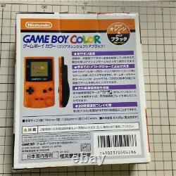 Nintendo Jeu Garçon Couleur Orange Clair Système Console Limitée Japon Boxed Rare