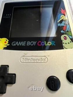Nintendo Jeu Garçon Couleur Pokémon Or Et Silver Edition Système De Poche