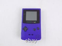 Nintendo Jeu Garçon Gameboy Couleur Raisin Pourpre Console