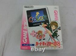 Nintendo Jeux Color Gameboy Console Cardcaptor Sakura Limited
